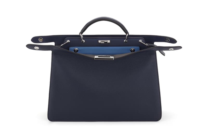 FENDI Releases Latest Version of the Peekaboo ISeeU XCross accessories bag kim jones silvia venturini italian menswear ss23 spring/summer 2023