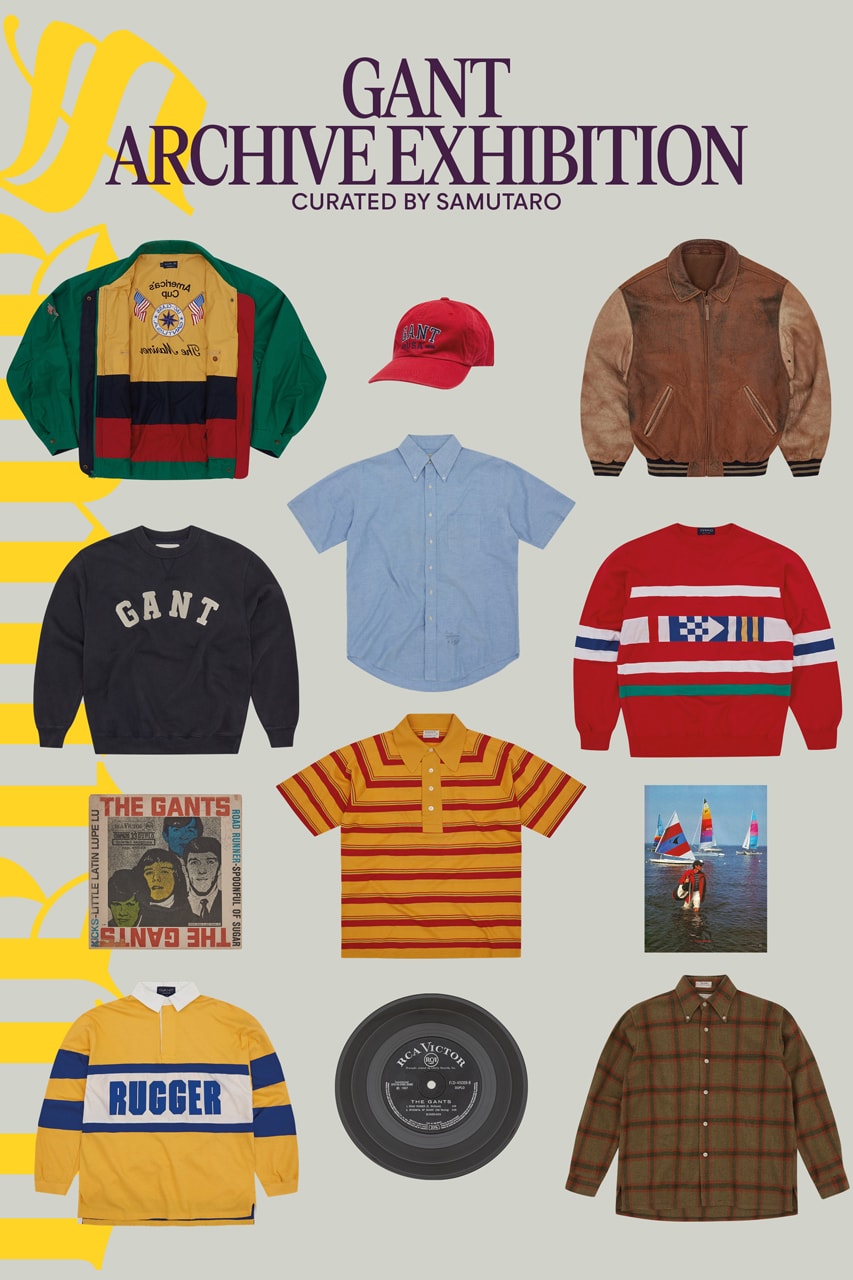 GANT Archive Exhibition London Sportswear Americana DIJONSS Christopher Bastin Samutaro