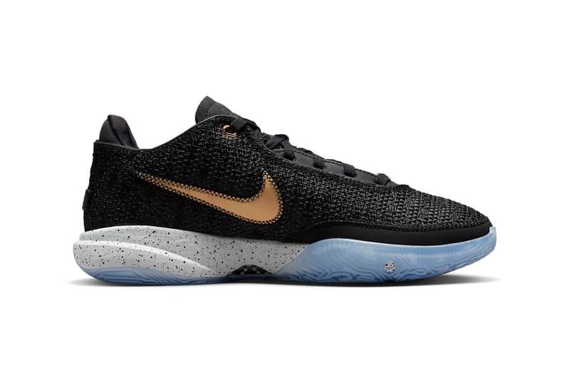Nike LeBron 20 Black Gold DJ5423-003 Release Date info store list buying guide photos price