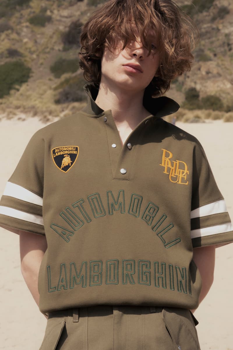 RHUDE and Lamborghini Rev Up Second Capsule Collaboration