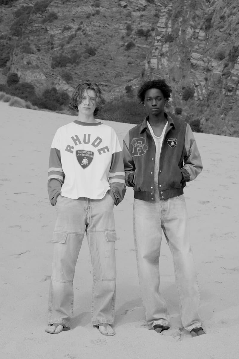 RHUDE and Lamborghini Rev Up Second Capsule Collaboration