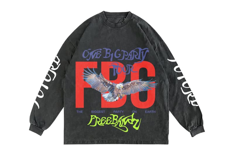 Future Drops Limited Edition 'One Big Party Tour' Merch us rapper hip hop fbg freebandz record label