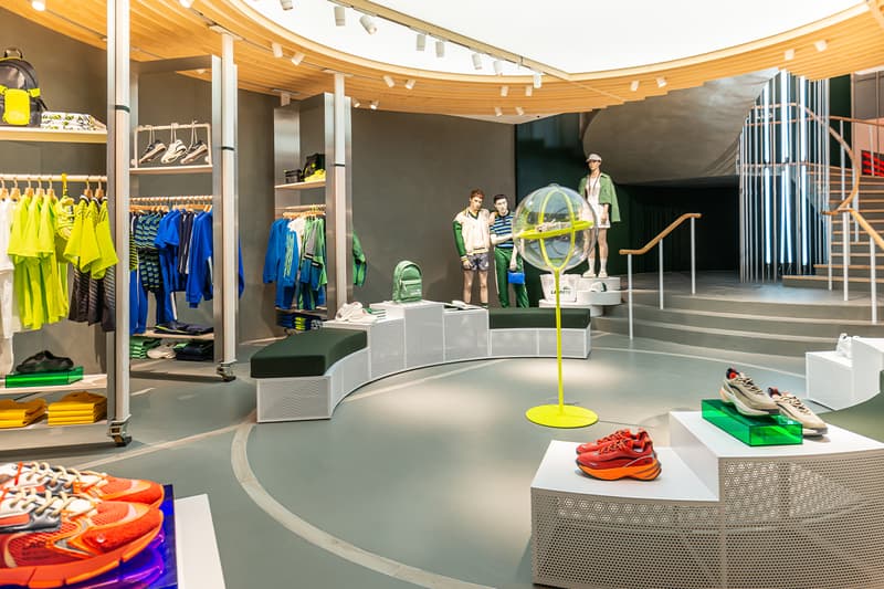 Lacoste London Regent Street Store Opening crocodile flagship uk sportswear menswear womenswear tennis