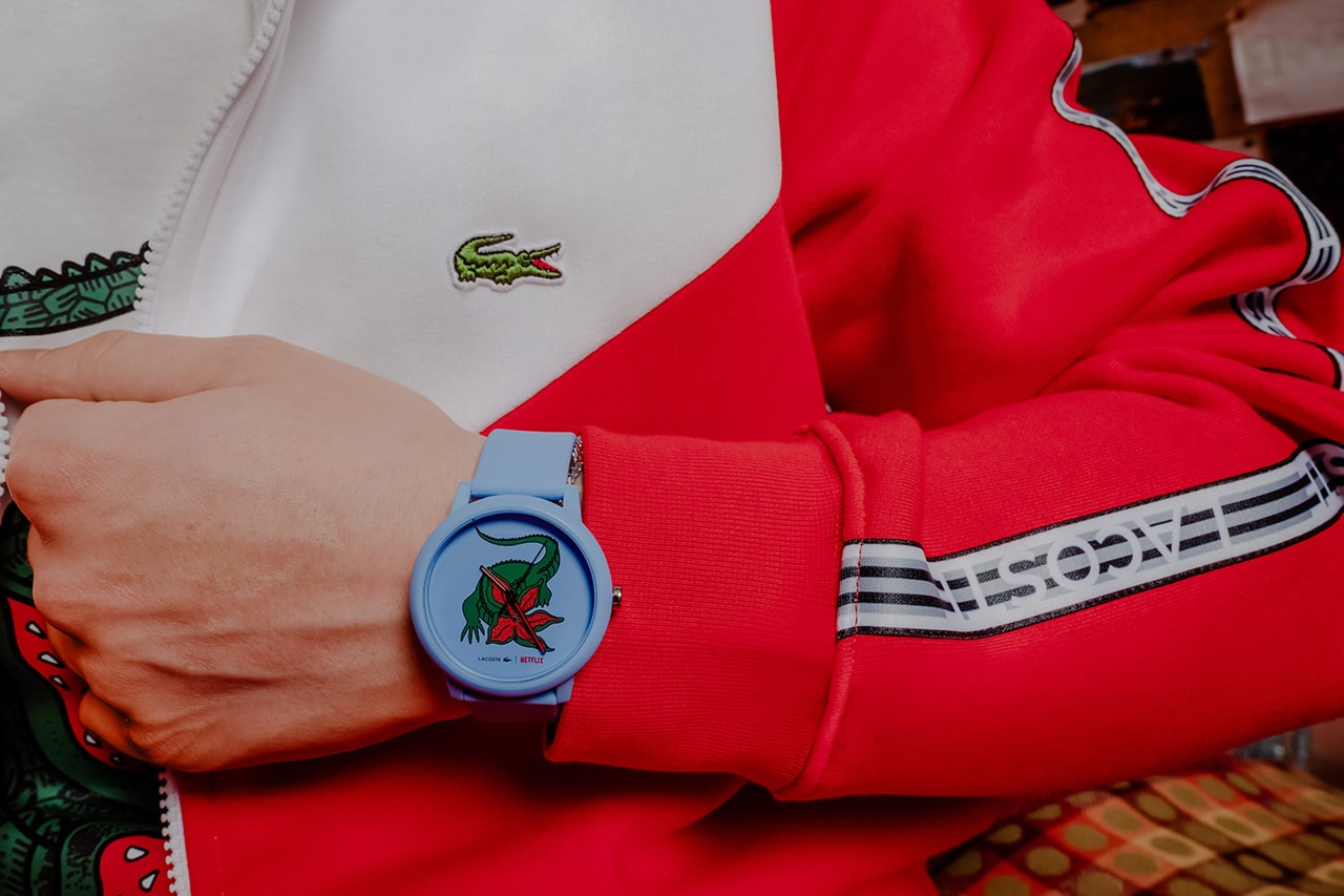 lacoste netflix stranger things cold archive collab campaign streetwear collection