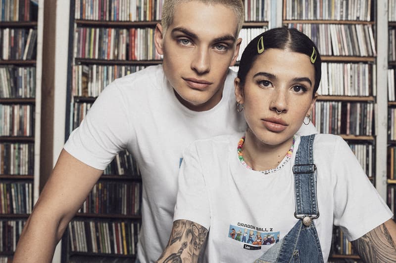 Lee Drops Dragon Ball Z Collaboration Collection Release capsule 90s y2k t-shirt