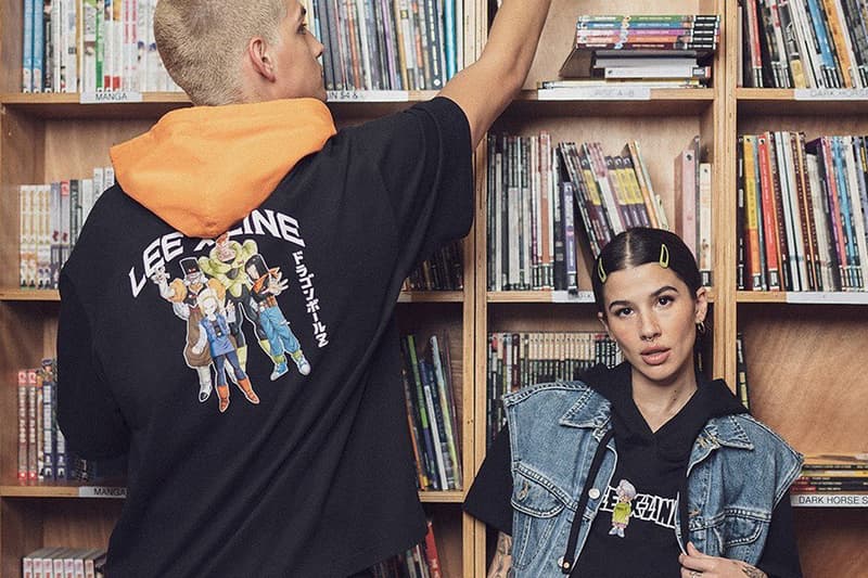 Lee Drops Dragon Ball Z Collaboration Collection Release capsule 90s y2k t-shirt