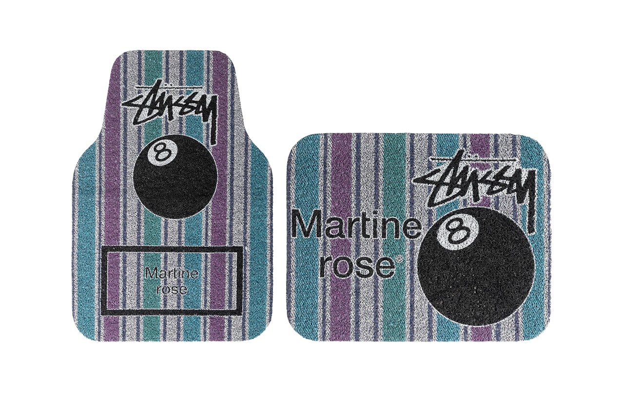 Martine Rose x Stüssy Collaboration Lookbook Products Release Information Car Accessories T-Shirts Hoodies Gloves Bag Driving London