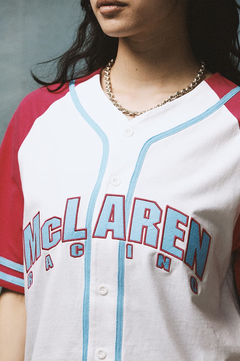 McLaren Announces Mitchell & Ness Collaboration Merch lando norris Oscar Piastri daniel ricciardo formula one formula 1 f1 grand prix miami monaco las vegas