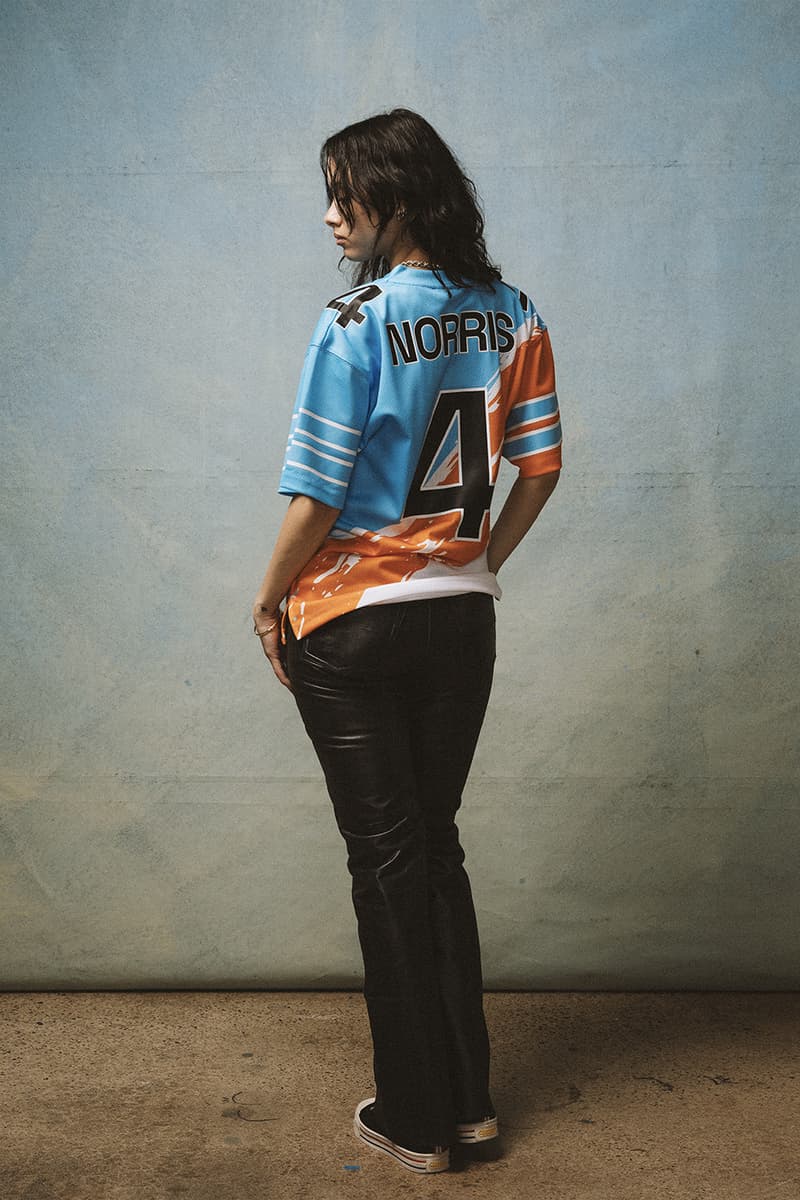 McLaren Announces Mitchell & Ness Collaboration Merch lando norris Oscar Piastri daniel ricciardo formula one formula 1 f1 grand prix miami monaco las vegas