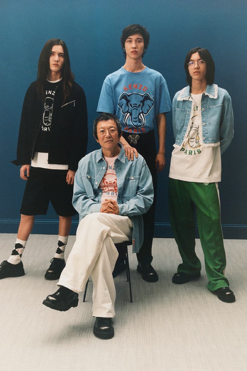 Nigo KENZO Spring Summer 2023 "Varsity Jungle" Collection Release Information Frank Lebon Photography Campaing Lookbook