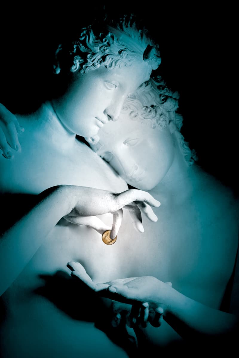 Officina Bernardi hyper jewelry antonio canova empire enigma bracelet necklace gold diamonds sapphire emeralds venice italy treviso