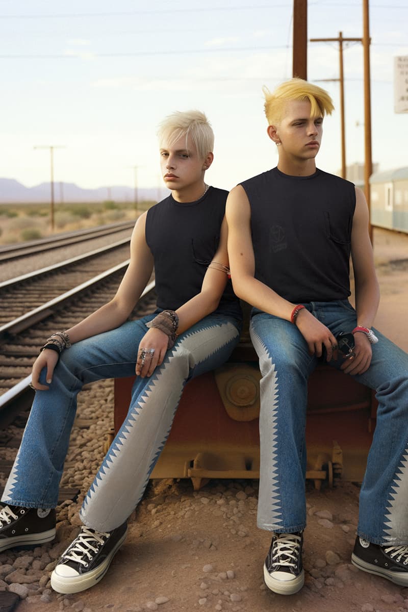 Slam Jam x Levi's Collaboration Vintage Americana Leone Movies Ennio Morricone Luca Benini Lookbook Release Information