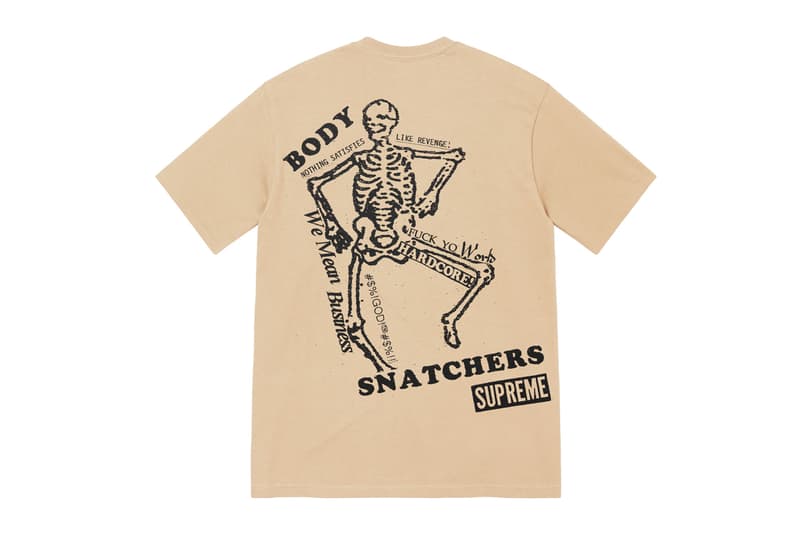 supreme spring 2023 tees ronin arabic body snatchers tamagotchi official release date info photos price store list buying guide