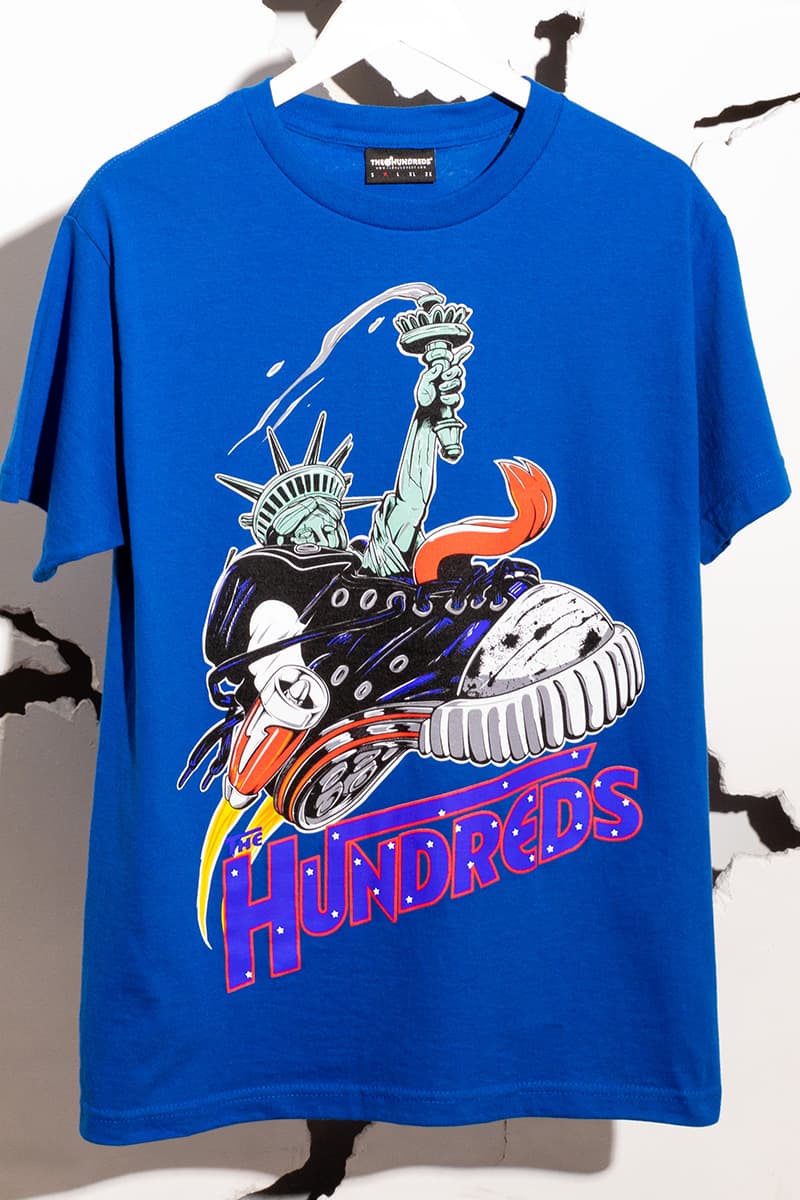 The Hundreds Drops 20th Anniversary Graphic T-Shirt Collection release info announcement los angeles la streetwear brand