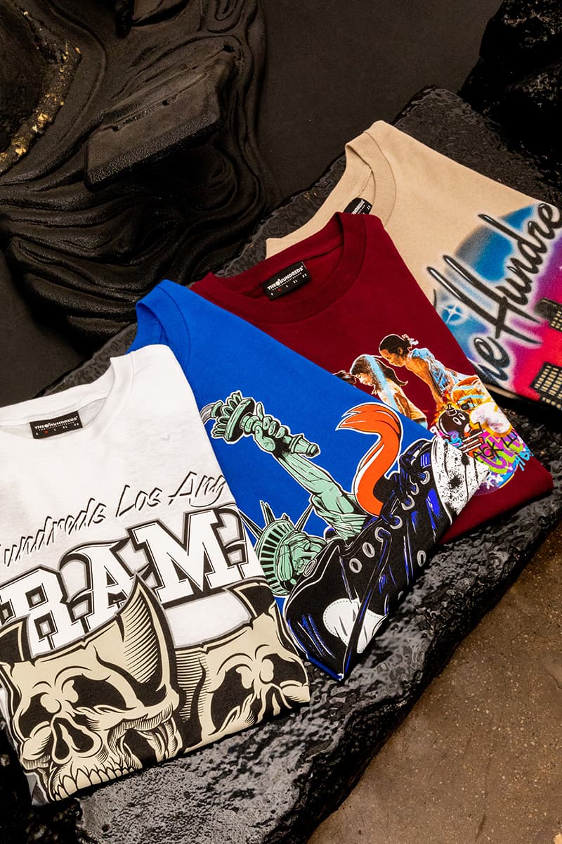 The Hundreds Drops 20th Anniversary Graphic T-Shirt Collection release info announcement los angeles la streetwear brand