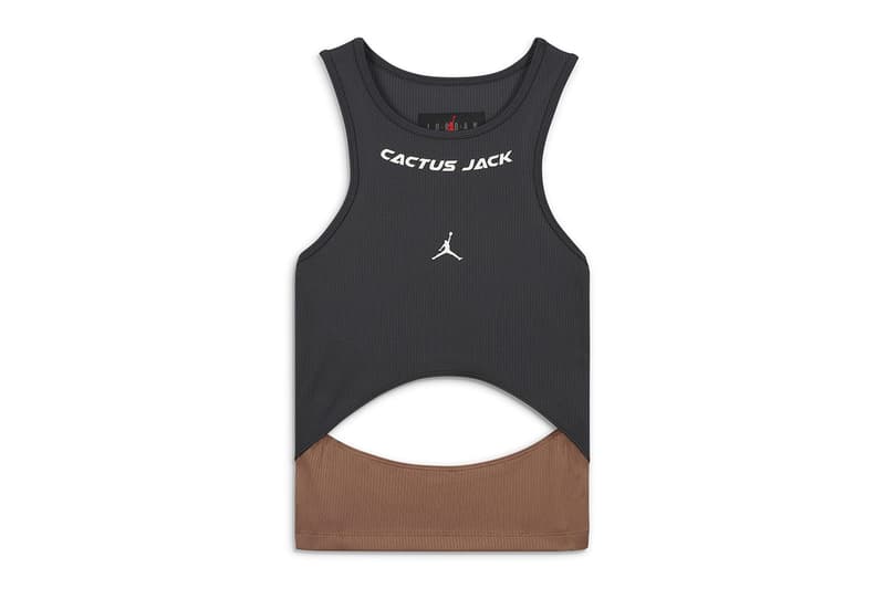 travis scott jordan brand leather jacket pants lace pants bodysuits tank cactus jack release date info store list buying guide photos price