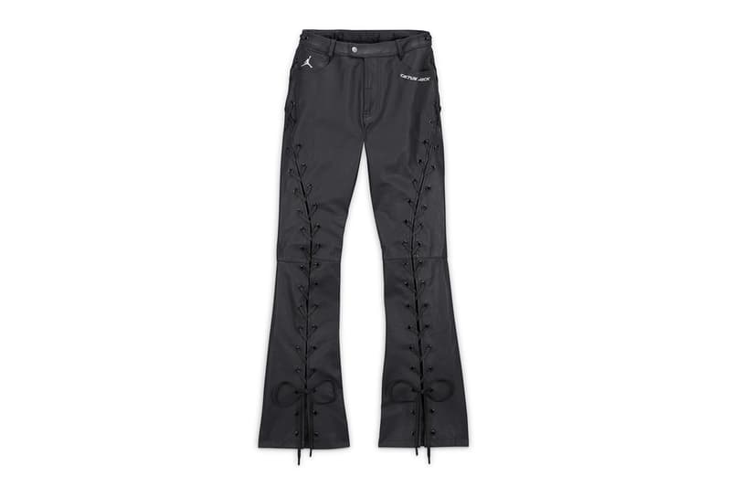 travis scott jordan brand leather jacket pants lace pants bodysuits tank cactus jack release date info store list buying guide photos price