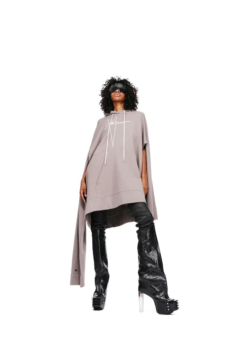 Champion and Rick Owens Reveal Fourth Collaboration Fashion