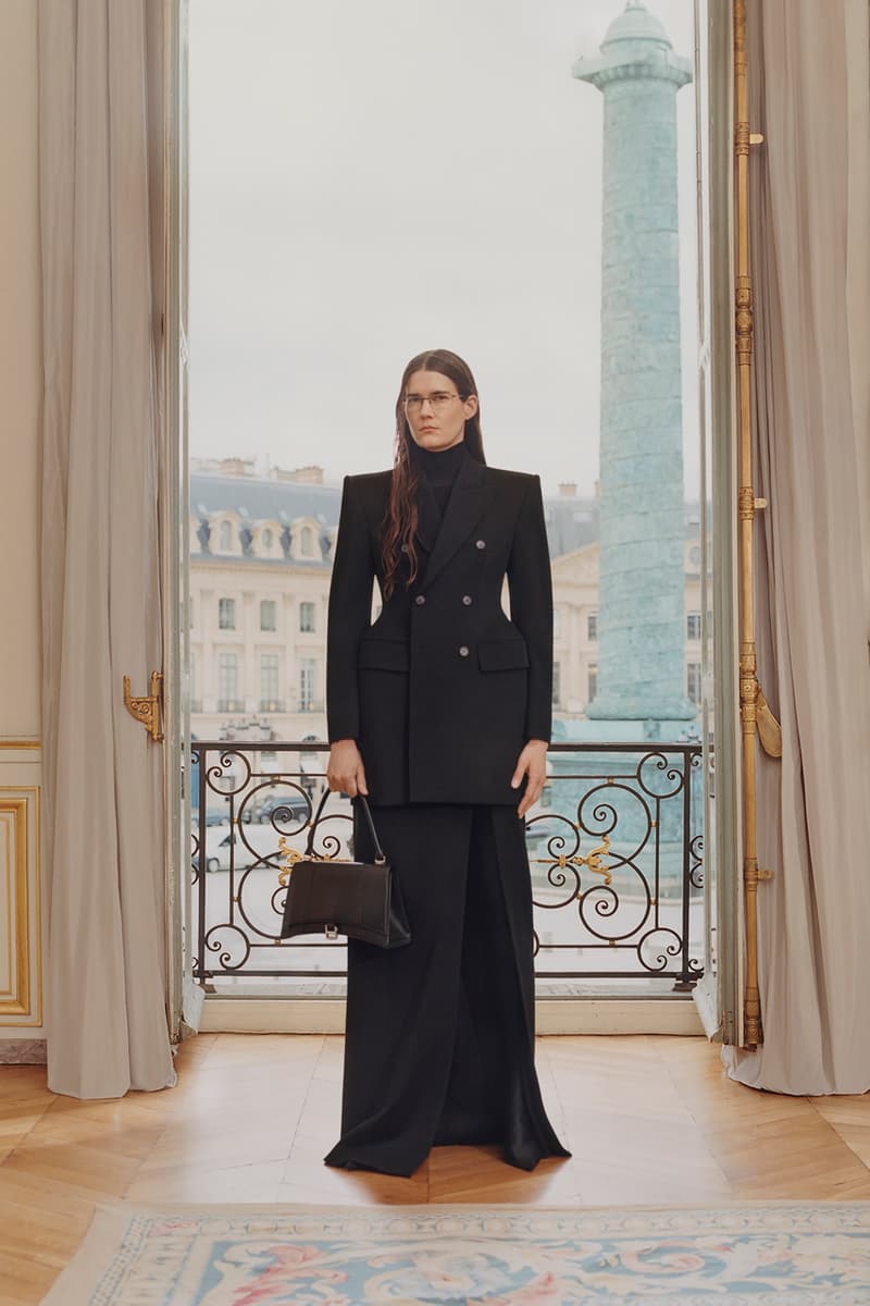 Balenciaga Spring 2024 Capital B Collection Demna Video Watch Stream Looks Vogue Runway Paris Mau Morgó BFRND Édith Piaf “Sous le Ciel de Paris”