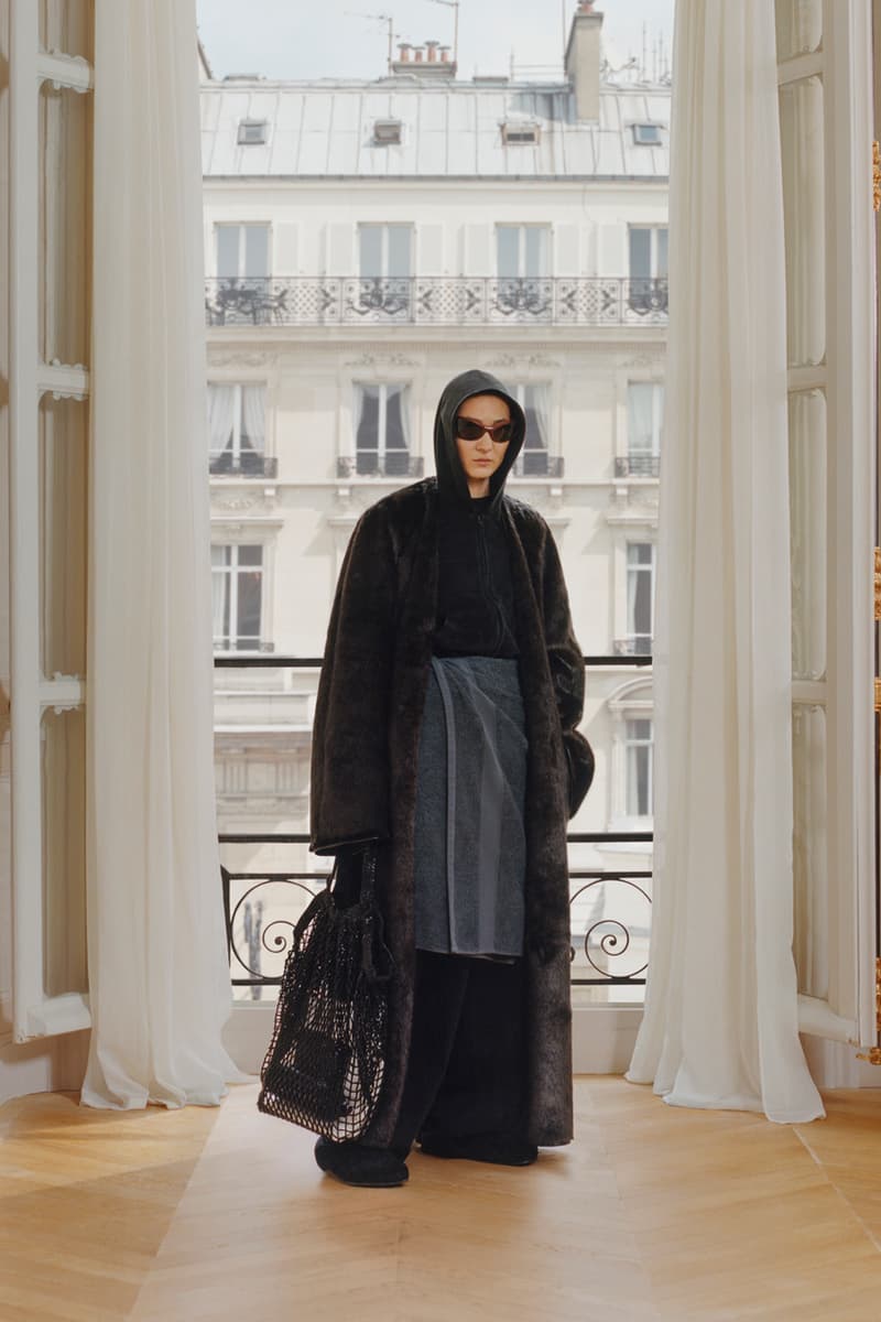 Balenciaga Spring 2024 Capital B Collection Demna Video Watch Stream Looks Vogue Runway Paris Mau Morgó BFRND Édith Piaf “Sous le Ciel de Paris”