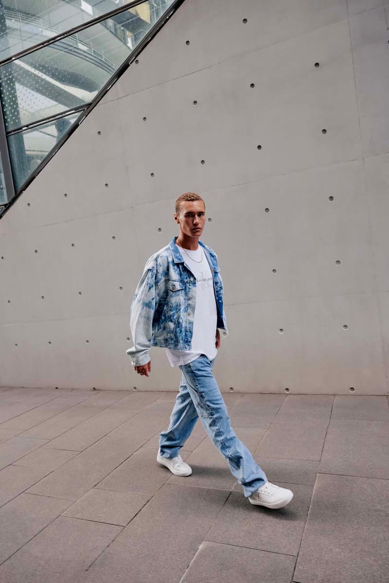 Calvin Klein Fall Denim Footwear Essentials Campaign