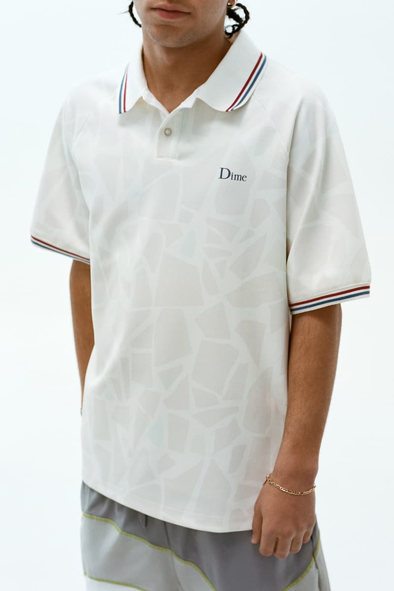 Dime Drops Comfort-Focused and Versatile Summer 2023 Collection lookbook windbreaker jackets jeans denim caps polo shirts football jersey bucket hat