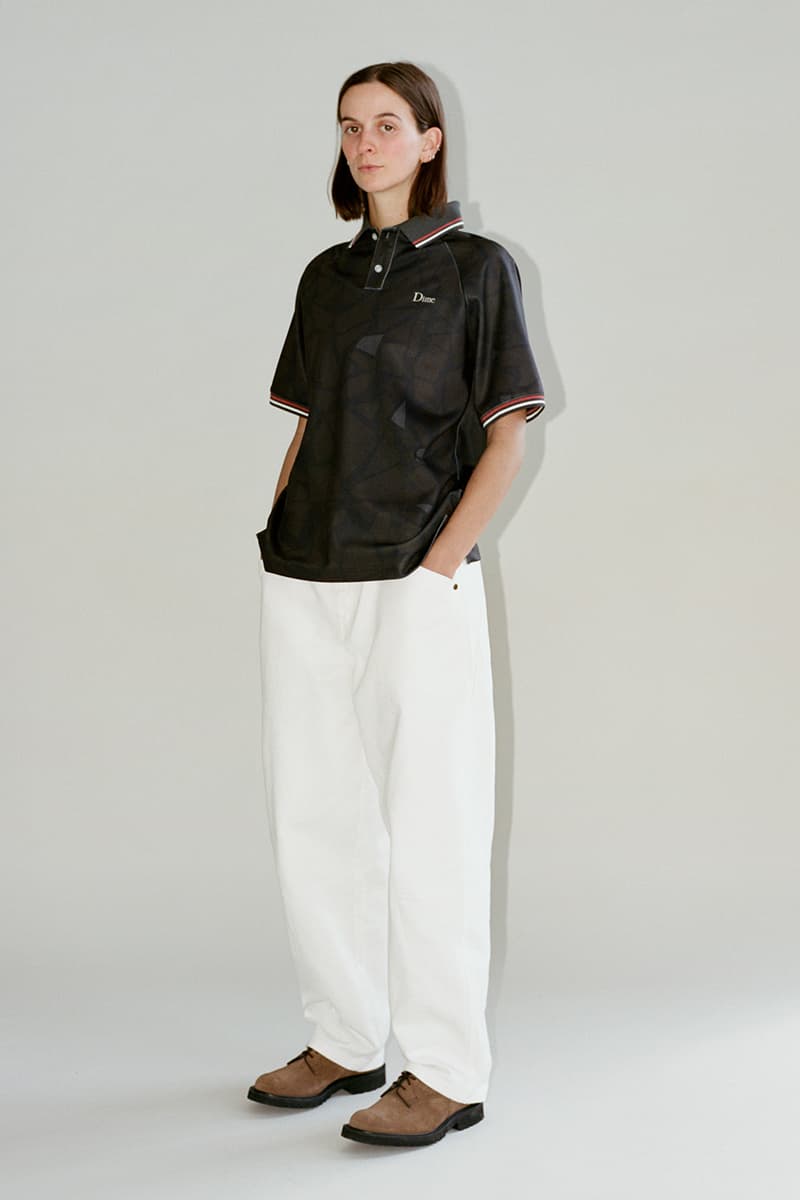 Dime Drops Comfort-Focused and Versatile Summer 2023 Collection lookbook windbreaker jackets jeans denim caps polo shirts football jersey bucket hat