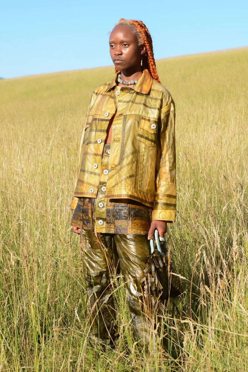 Seaweed Sustainable Fashion Clothing UK Streetwear Runway Spring Summer 2023 Seaside Water Design Designer