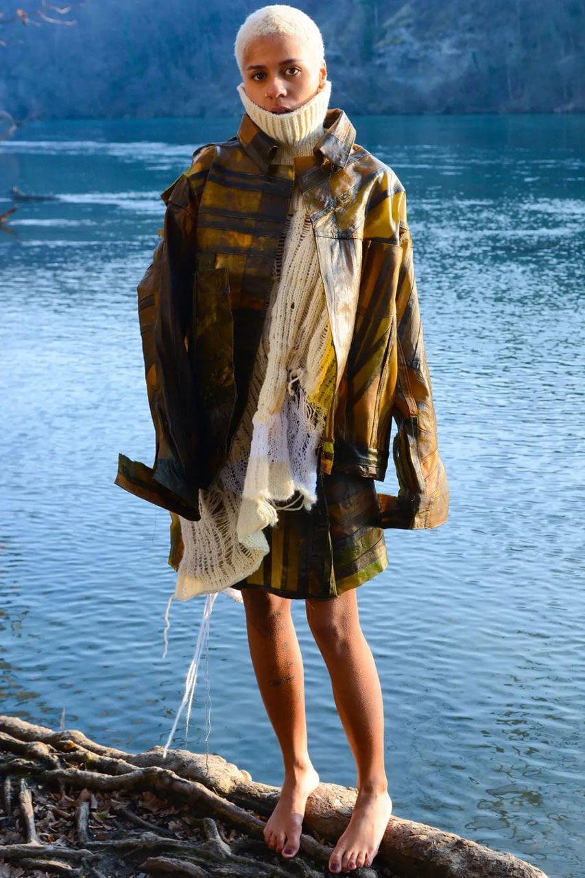 Seaweed Sustainable Fashion Clothing UK Streetwear Runway Spring Summer 2023 Seaside Water Design Designer