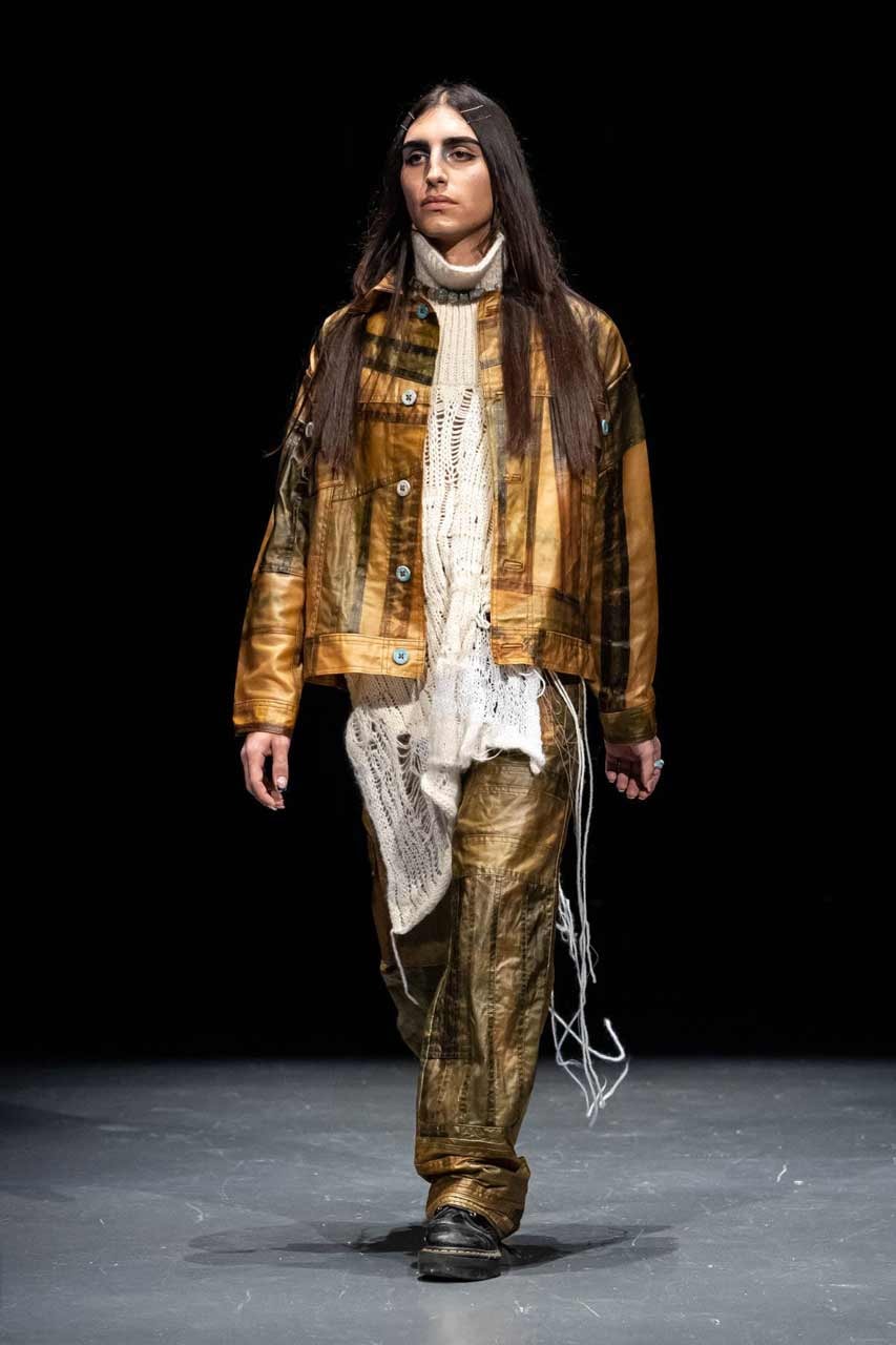 Seaweed Sustainable Fashion Clothing UK Streetwear Runway Spring Summer 2023 Seaside Water Design Designer