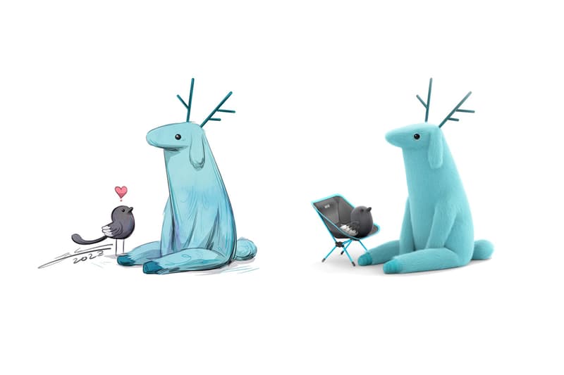 Helinox official character director eric oh heli knox deer bird pixar inside out info