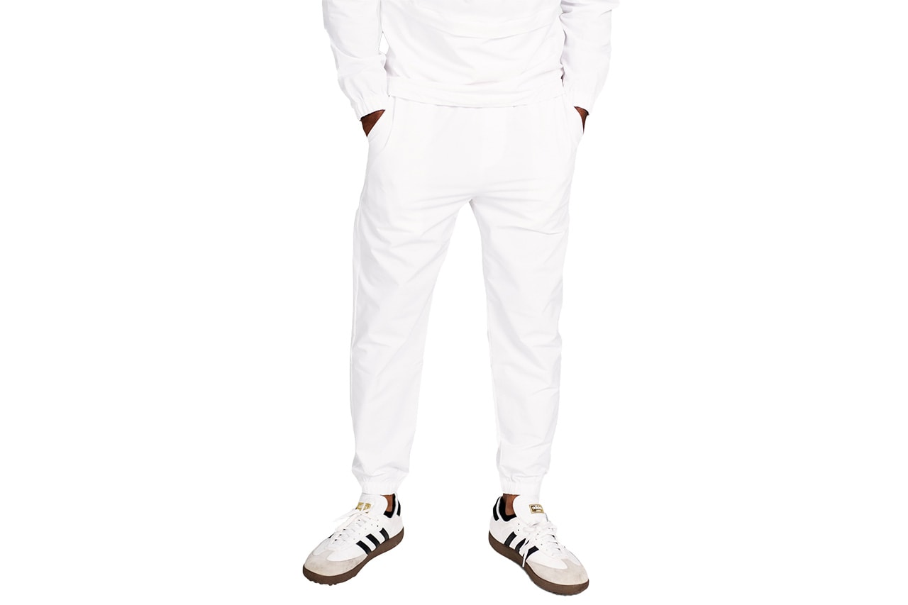 Macade Tap Brice Butler For Limited Edition Capsule hoodie bucket hat cargo pants knit shirt polo black white red gold