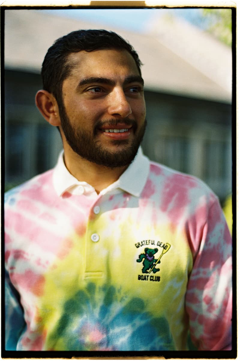 Rowing Blazers x Grateful Dead Mike Gracie Jack Carlson Collaboration Collection Lookbook Release Information Drops
