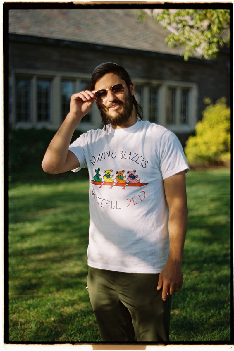 Rowing Blazers x Grateful Dead Mike Gracie Jack Carlson Collaboration Collection Lookbook Release Information Drops