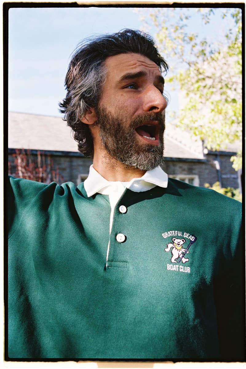 Rowing Blazers x Grateful Dead Mike Gracie Jack Carlson Collaboration Collection Lookbook Release Information Drops