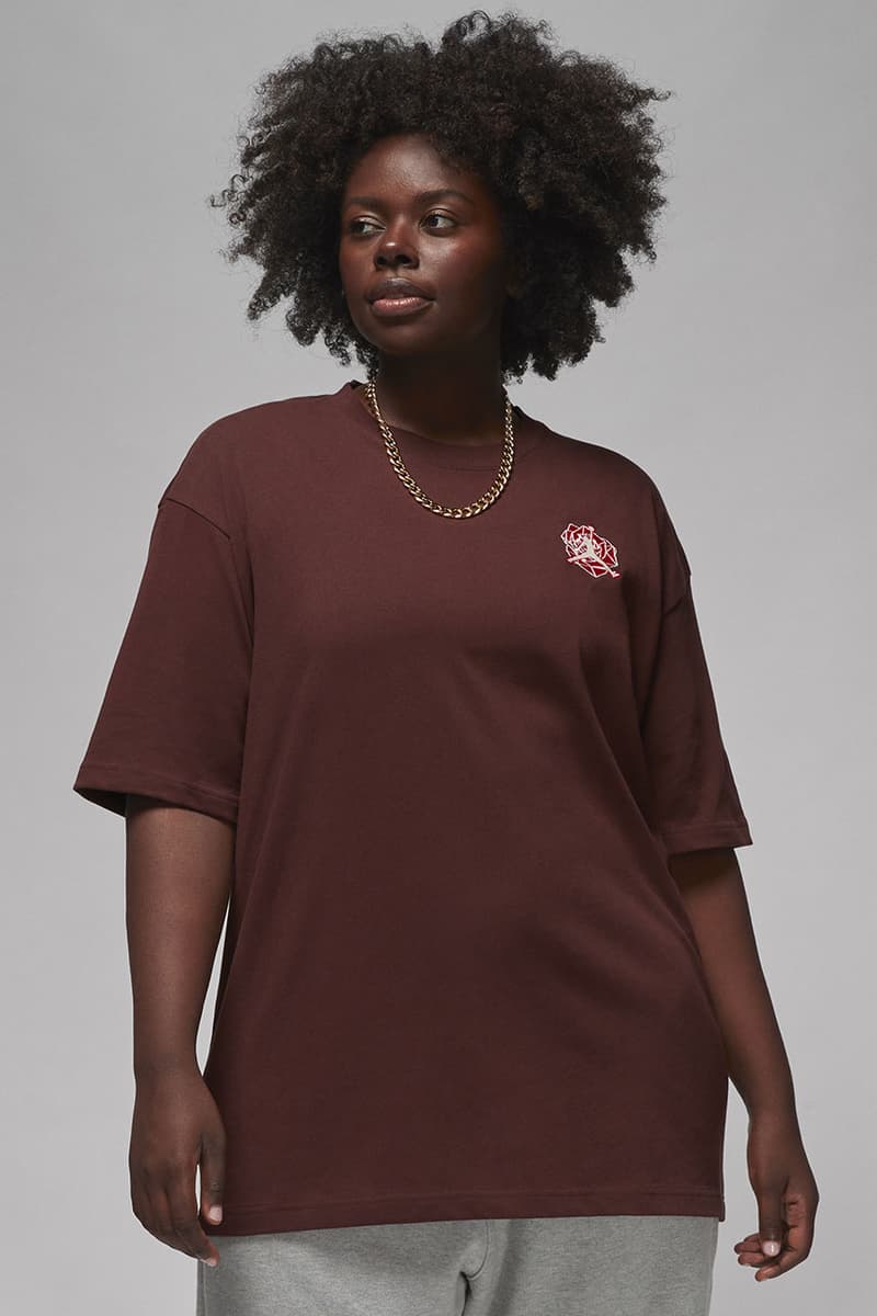 teyana taylor jordan brand collection release date info store list buying guide photos price varsity jacket jumpsuit sweatpants mesh tee beanie tank top