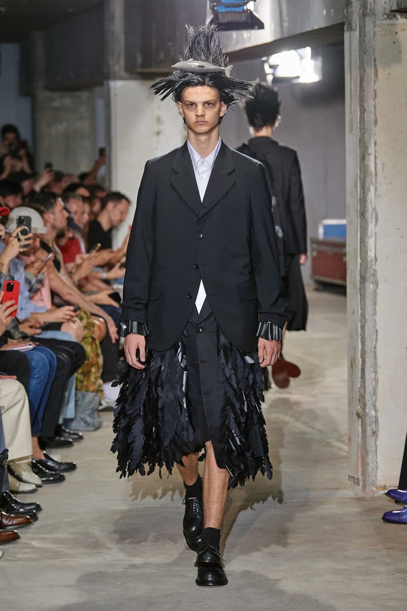 COMME des GARÇONS HOMME PLUS SS24 Is a Lesson in Dissection Fashion Paris Fashion Week
