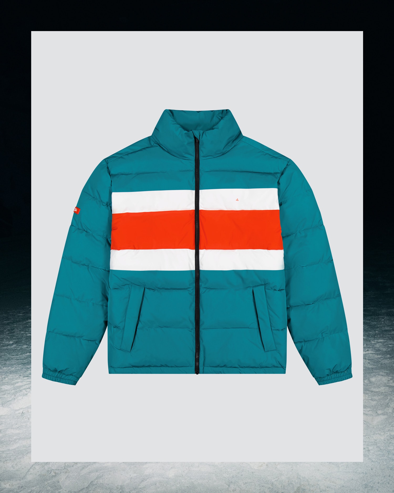 Steinlager Huffer Winter Collaboration Collection jacket beanie t-shirt long sleeve blue red black