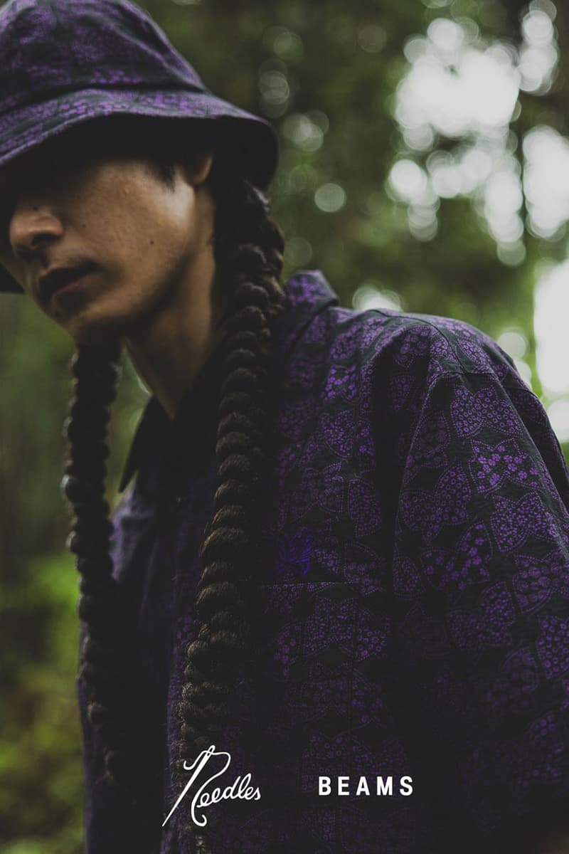 NEEDLES and BEAMS Release Second SS23 Capsule Fashion