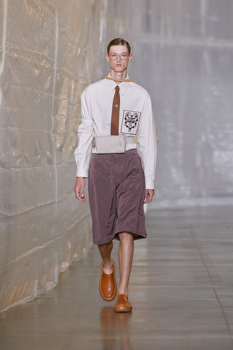 SOLID HOMME SS24 Examines the Evolution of Uniforms Fashion Paris Fashion Week