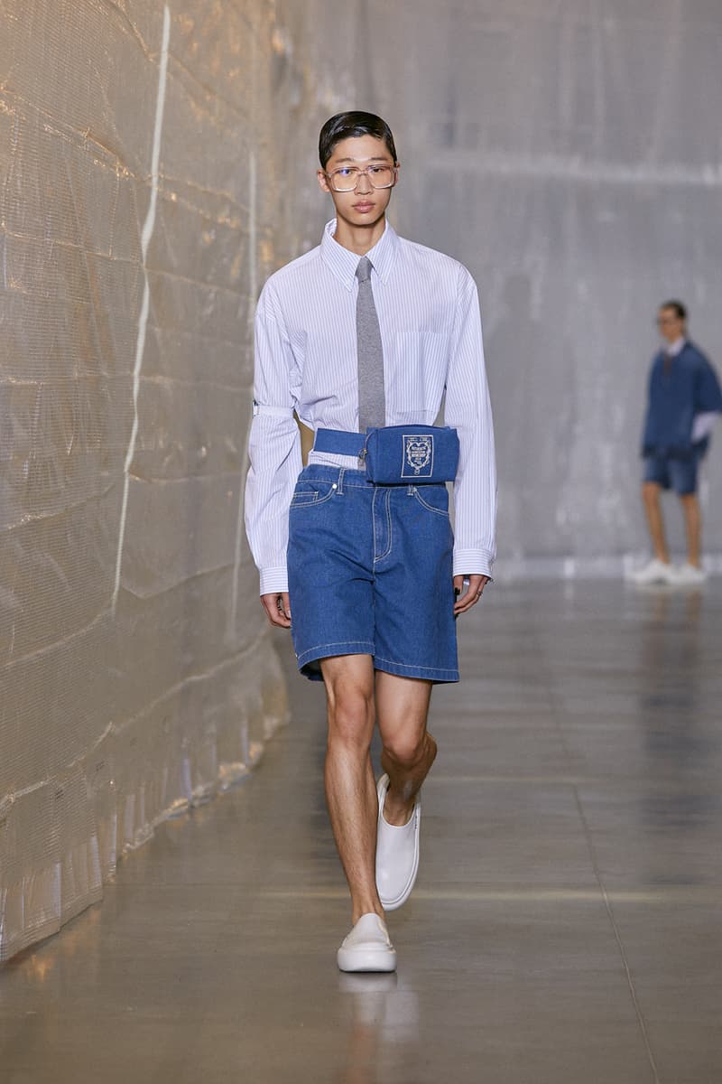 SOLID HOMME SS24 Examines the Evolution of Uniforms Fashion Paris Fashion Week