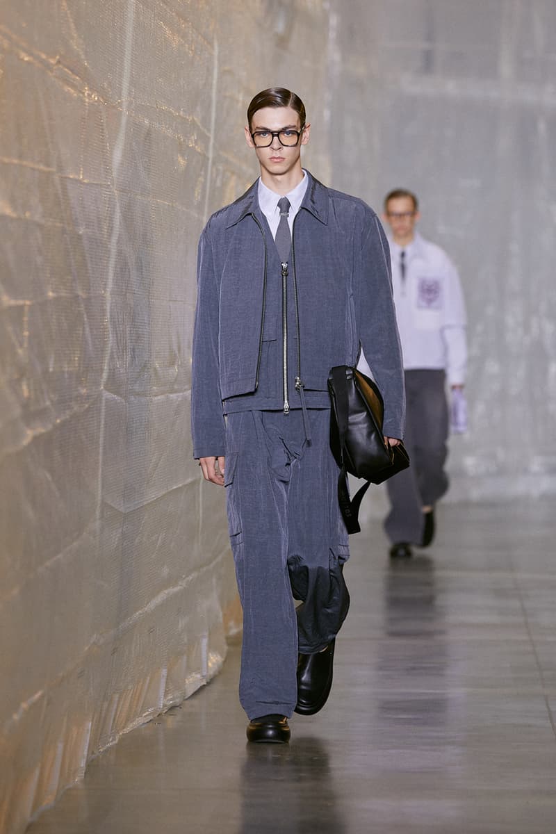 SOLID HOMME SS24 Examines the Evolution of Uniforms Fashion Paris Fashion Week