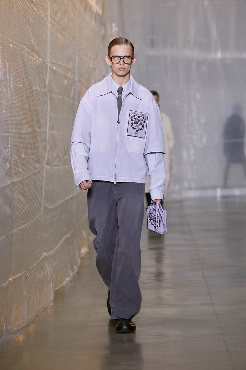 SOLID HOMME SS24 Examines the Evolution of Uniforms Fashion Paris Fashion Week