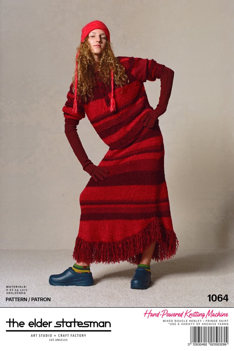 Fabrics Reign Supreme With The Elder Statesman Resort 2024 Fashion
