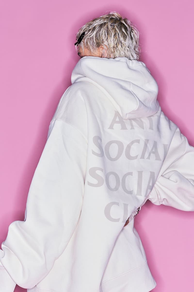anti social social club aw23 mainline premium body glove collab tees hoodie socks sweatshirt