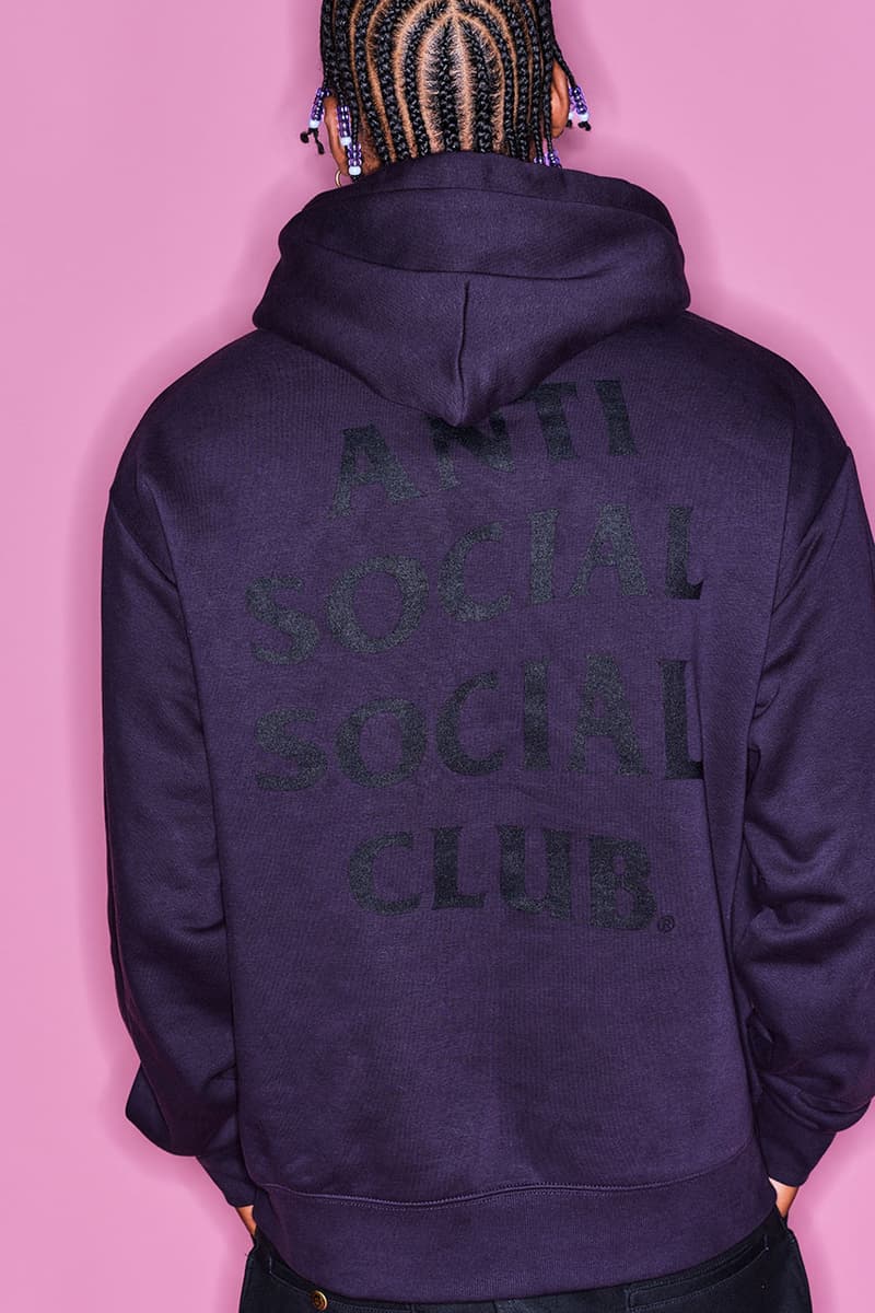 anti social social club aw23 mainline premium body glove collab tees hoodie socks sweatshirt