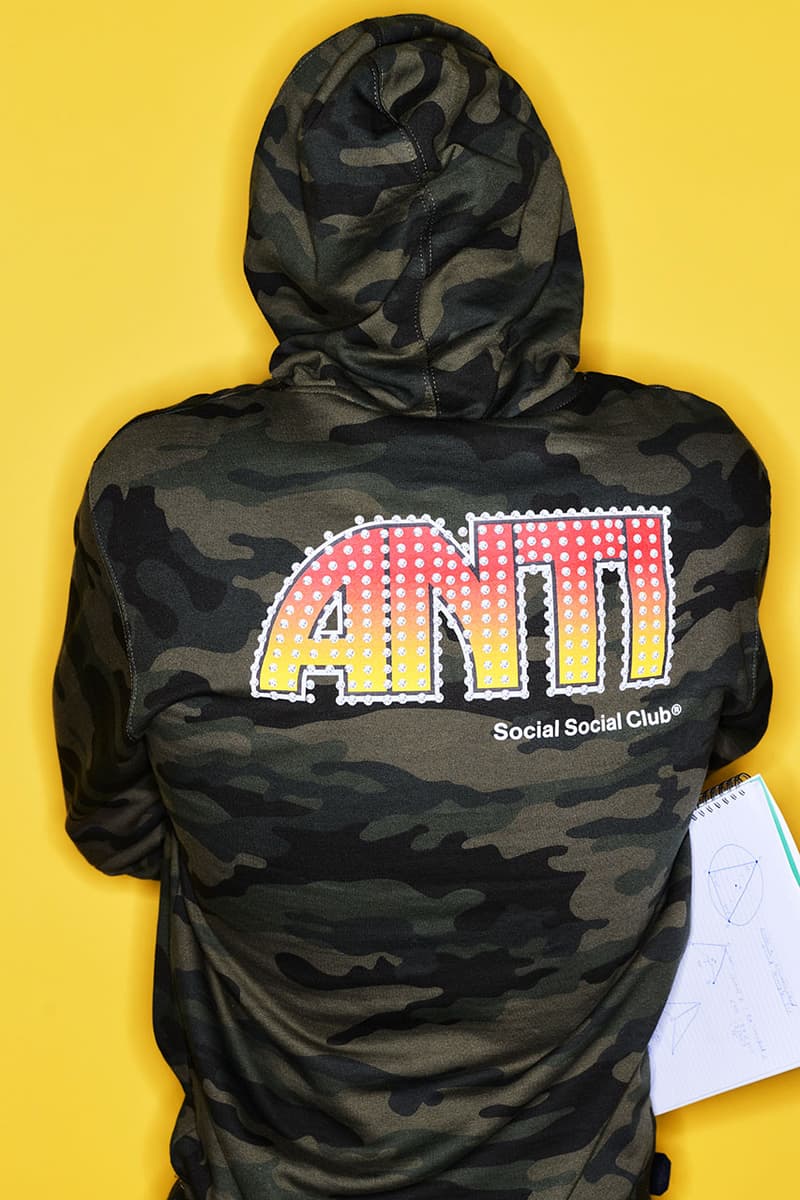 anti social social club aw23 mainline premium body glove collab tees hoodie socks sweatshirt