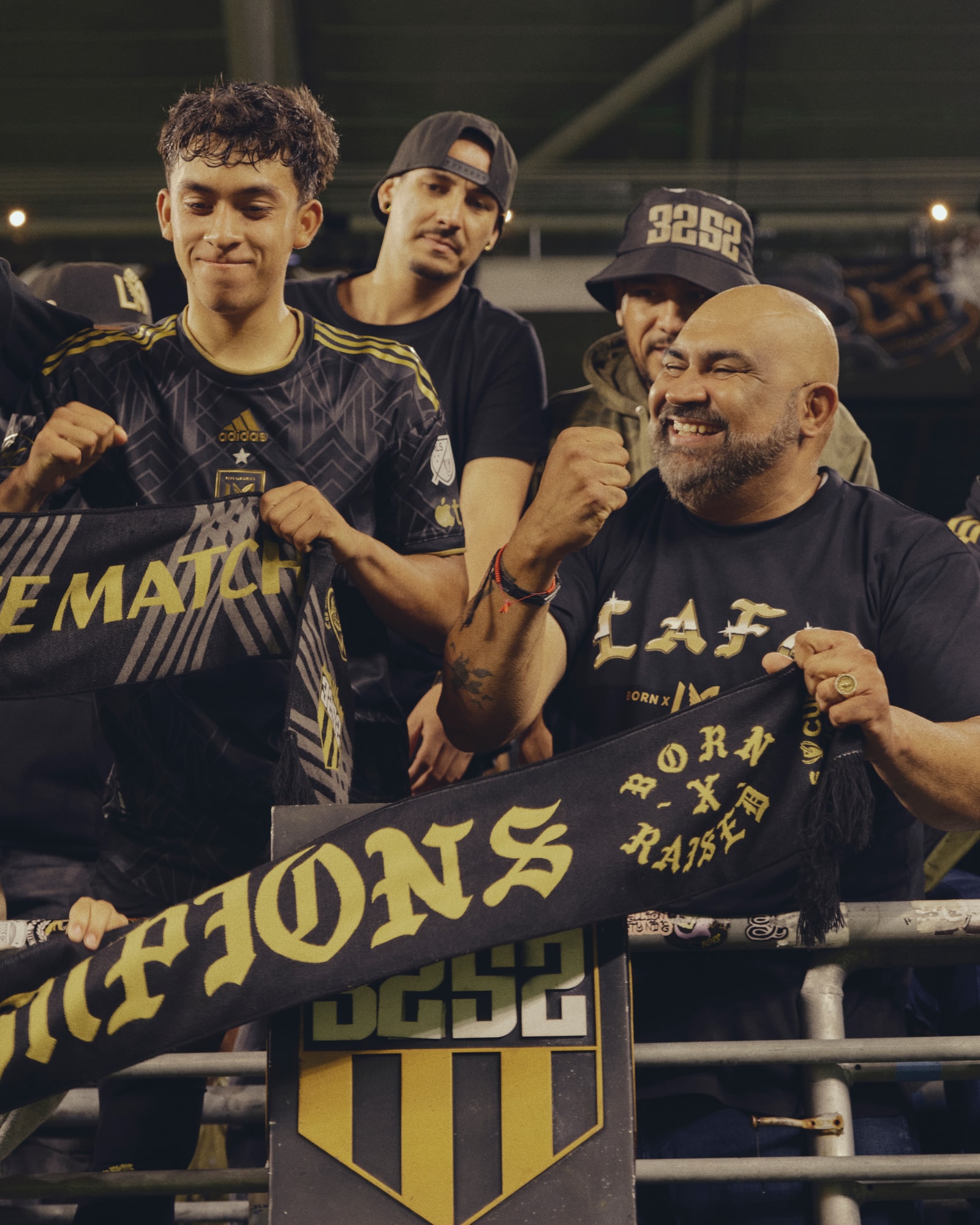 Born X Raised Releases Third Collection with LAFC soccer football field teammates Erik Dueñas