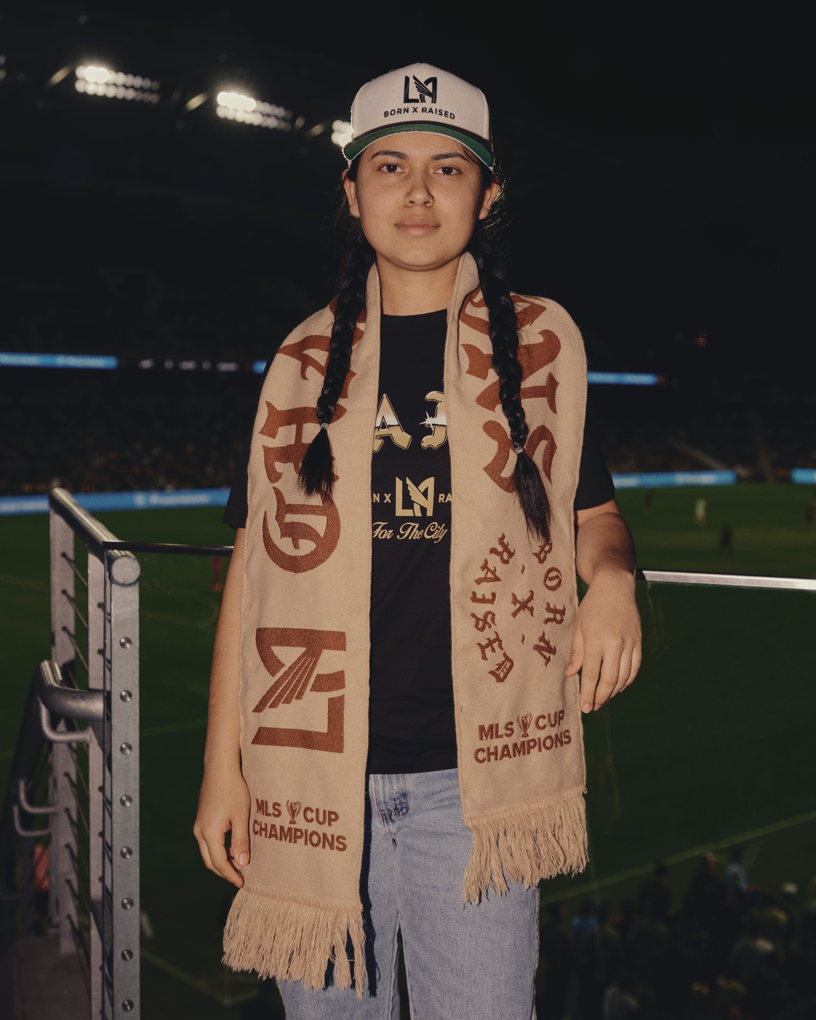 Born X Raised Releases Third Collection with LAFC soccer football field teammates Erik Dueñas