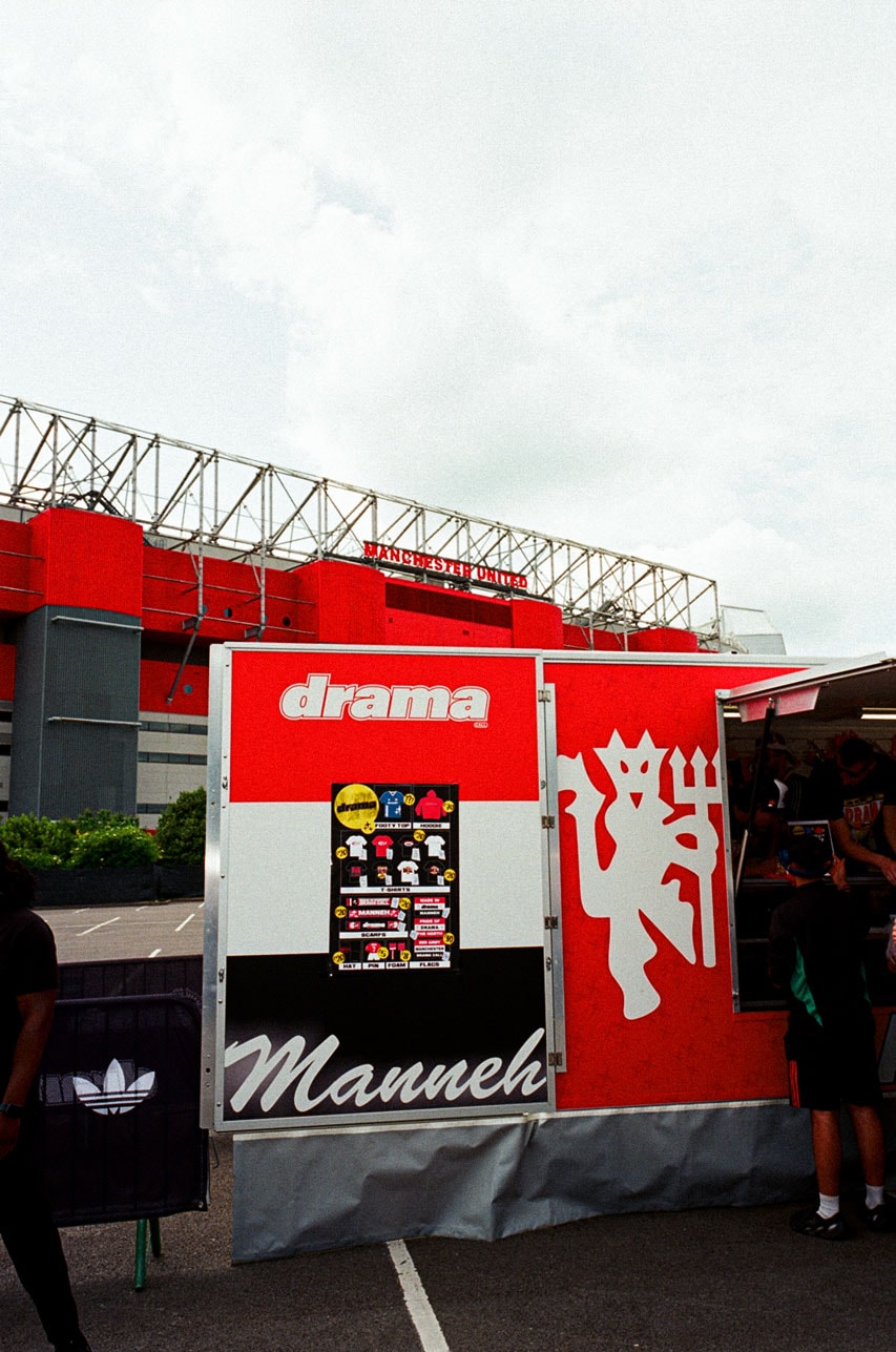 Drama Call Manchester United adidas Collaboration Charlie Bows Aitch 0161 Northern Quarter Liam Gallagher Fashion Football Sports Premier League Champions League UEFA FIFA Football Association
